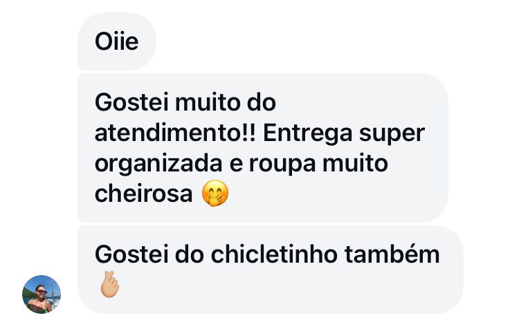 Mensagem real de cliente 7