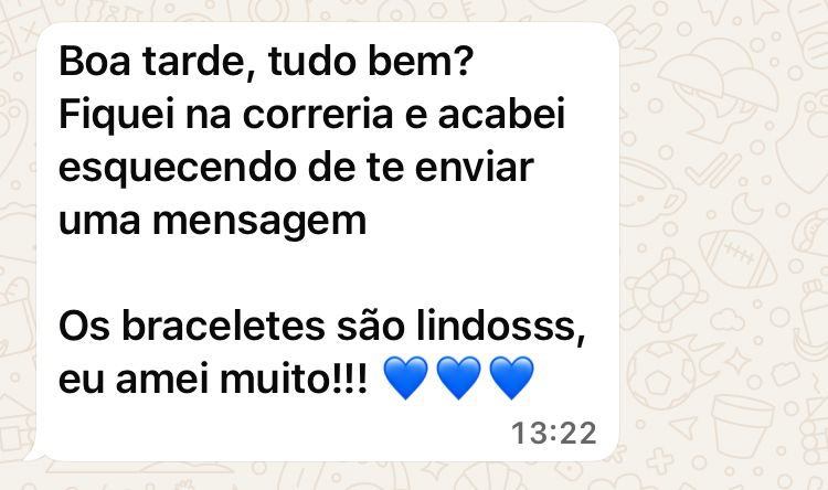 Mensagem real de cliente 8