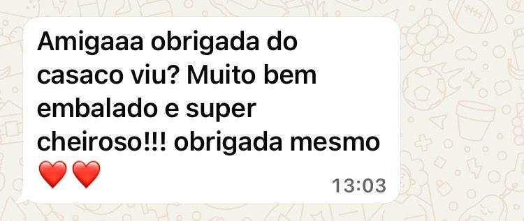 Mensagem real de cliente 3